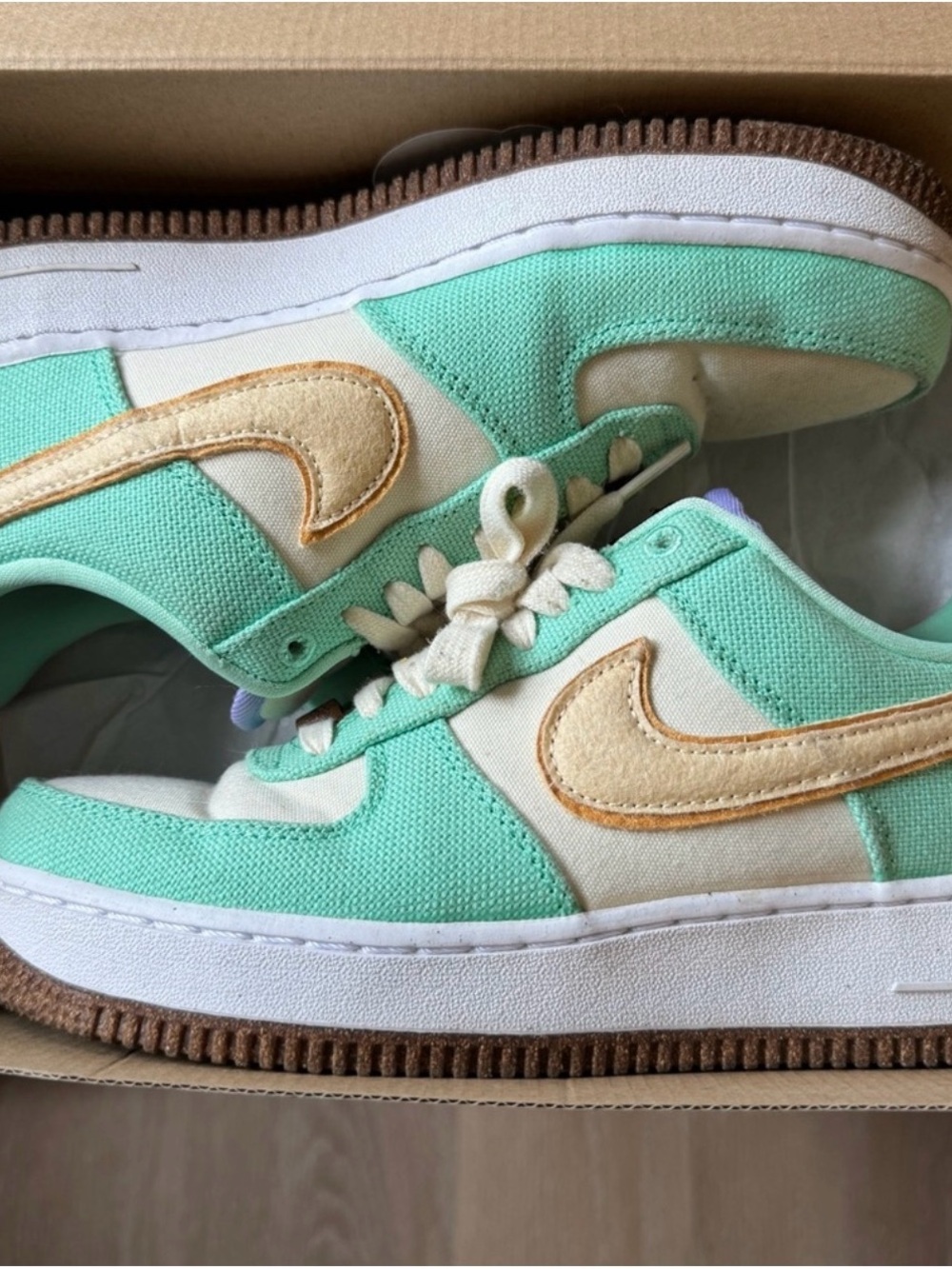 Nike Air Force 1 Pineapple Sneakers